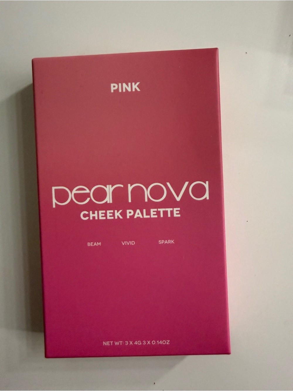 Pear Nova Cheek Palette — Pink Trio Shades